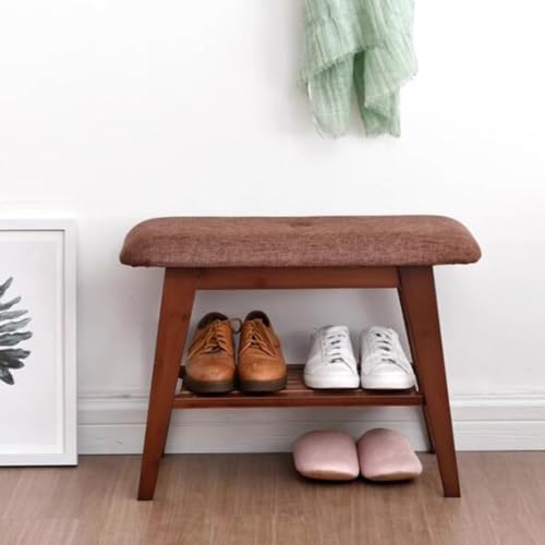 Étagère à chaussures robuste avec banc de rangement long 90cm