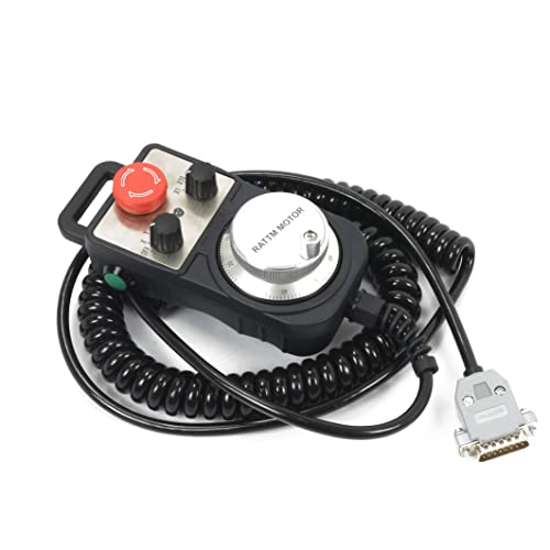 Cnctopbaos DCSV3.1 Servo/Stepper Motor Control Replace Mach3 Plc+100Ppr Mpg Handwheel With E-Stop For Cnc Router Engraving Machine thumb #6