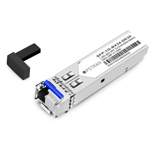 Image of OPSTRAN 1000BASE-BX BiDi SFP Optical Transceiver Module Compatible with Dell SFP-GE-BX20U-1310 1310nm-TX/1490nm-RX 20km DOM Simplex LC SMF