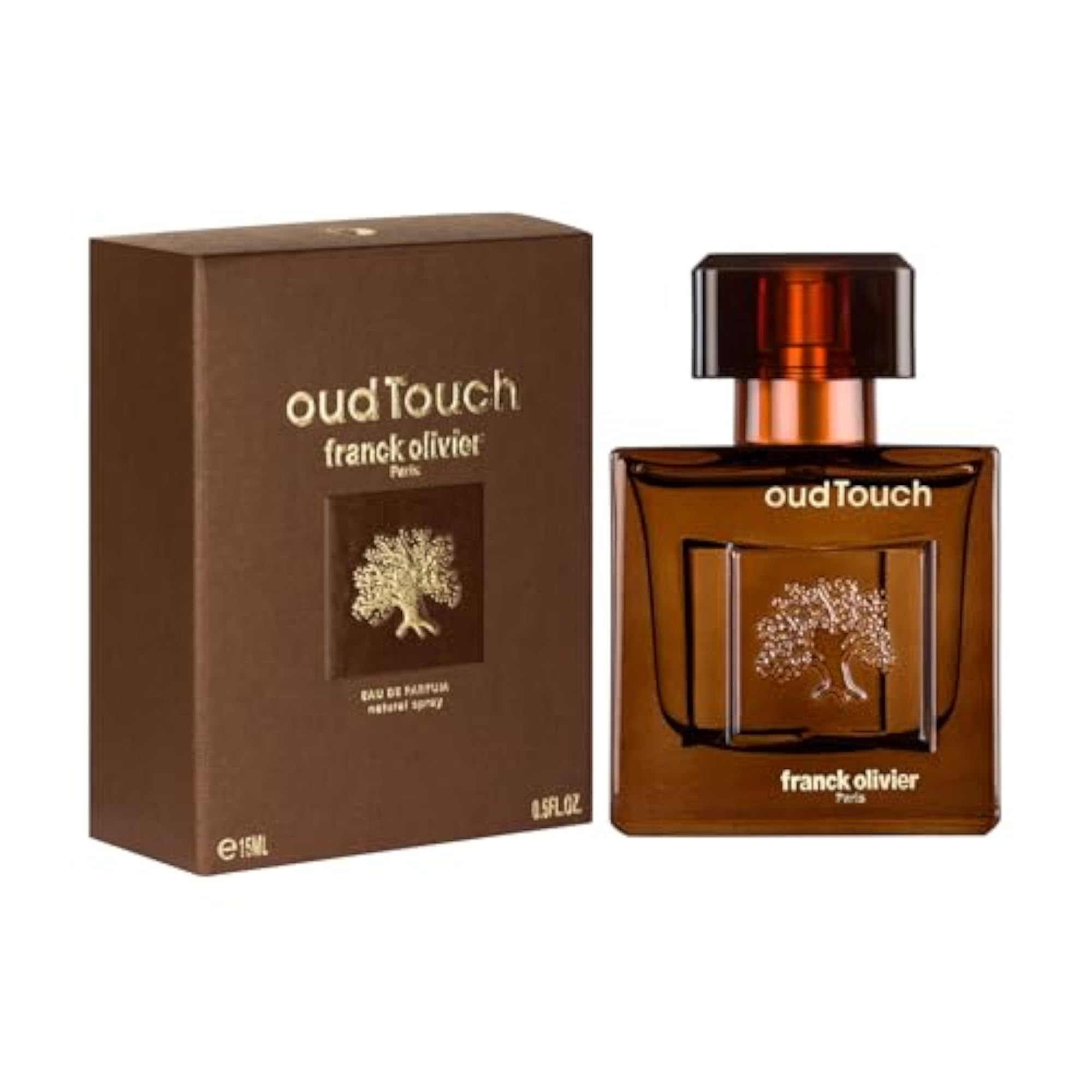 Oud Touch Eau de Parfum, 15ml for Men, Woody Aromatic