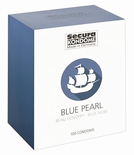 Preisvergleich Produktbild Secura Blue Pearl Kondome - 100 Stück