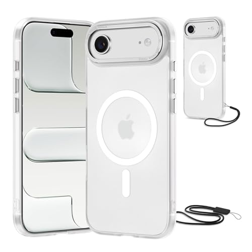 NEW'C Magnetisch Hülle für iPhone Serie kompatibel mit MagSafe Ultimate, stoßfest – starker Magnetismus und militärischer Schutz