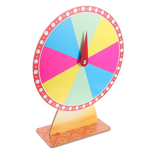 Totority Mini Roulette Wheel Dry Erase Prize Wheel for Parties Boys and Girls' Game Wall Game Set