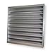 Louver, Wall Opening 24x36In, Galvannealed
