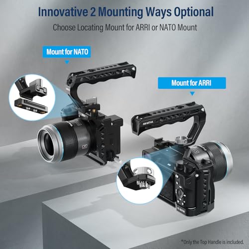 image for SIRUI Top Handle with Locating Mount for ARRI and NATO Mount, All-Alum