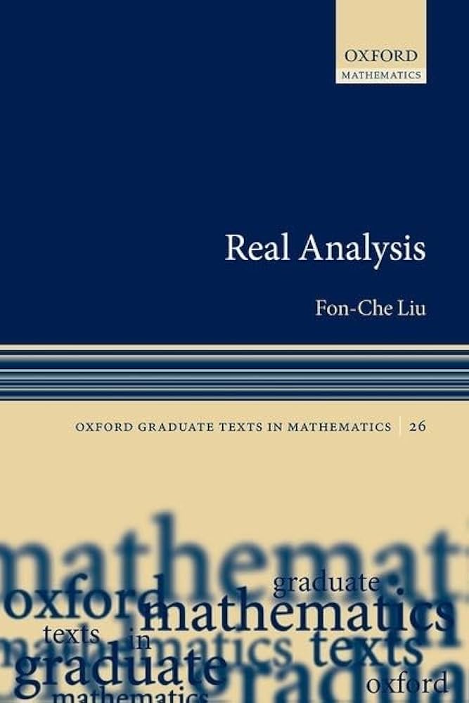洋書 Real Analysis Amazon | Real Analysis (Oxford Graduate Texts in Mathematics