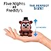 Five Nights at Freddy’s Metallic SquishMe Collector’s Box (Set of 5) – Security Breach Characters | Metallic Finish, Strawberry-Scented, Slow-Rise Foam Display Set
