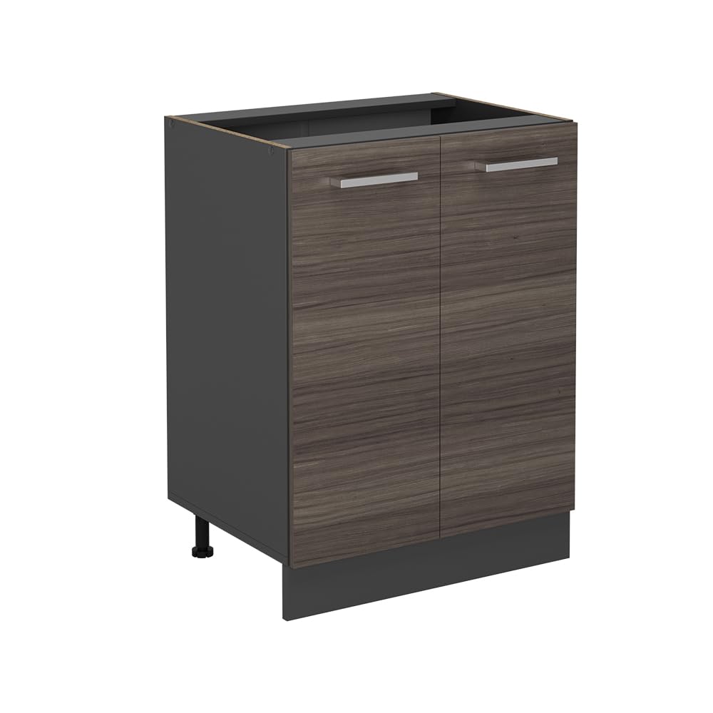 Vicco Kitchen base cabinet Raul, Noble gray, 60 cm โ image 1