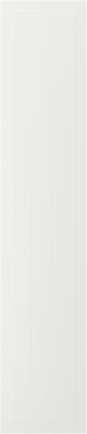 STENSUND Door, white, 40x200 cm