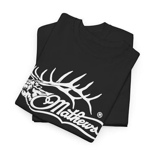 Mathews Elk Hunting Logo Archery Unisex Heavy Cotton Tshirt3