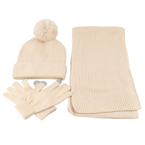 Bonnet écharpe et gants chauds pour sorties au grand air et trajets quotidiens