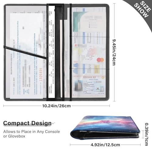 Organizador para Documentos de Cuero Slim miniatura 3
