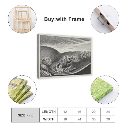 Poster Exit Wanda Gag avec cadre suspendu pour habiller un grand mur vide - 2