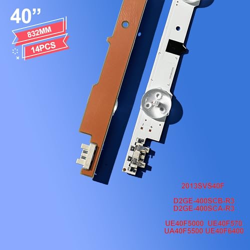 Tira de LED D2GE-400SCA-R3 para iluminación de TV de 40 pulgadas 5SET 4