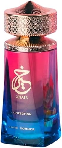 KHAIR CONFECTION Paris Corner - Eau de Parfum 100 ml – Parfum Unisexe de Dubaï – Fragrance Frais et Raffiné – Longue Durée