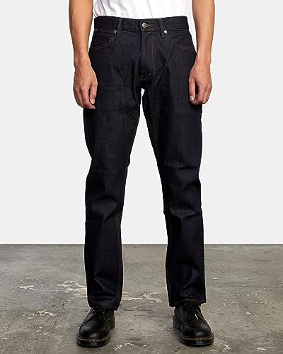 RVCA Mens Straight Fit Denim Pants2