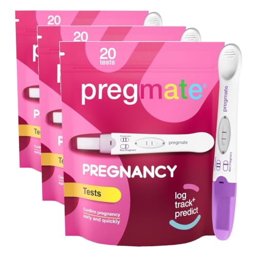 Image of Pregmate Pregnancy Midstream Tests (20 Count) (Pack of 3)