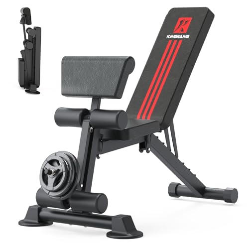 K KiNGKANG Adjustable Workout Bench