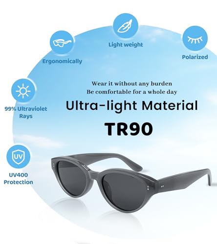 Women's Sunglasses Polarized UV Protection for Outdoor Activities Slimming Large Frame Summer Fashion Lightweight2