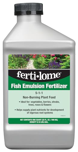Fertilome (10612) Fish Emulsion Fertilizer 5-1-1 (32 oz)