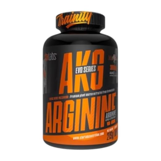 Starlabs Nutrition AKG Arginina Suplemento Nutricional - 180 Cápsulas