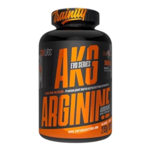 Starlabs Nutrition AKG Arginina Suplemento Nutricional   180 Cápsulas