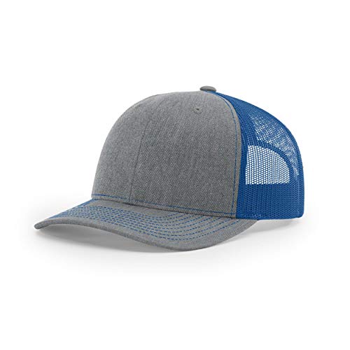 Image of Richardson 112P Patterned Snapback Trucker Hat - Custom Leather Patch Hat | No Minimals | Volume Tiered Pricing