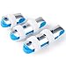Aluminum Finger Splint, Teroys Metal Finger Support Brace for Broken Fingers Straightening Arthritis 3-Size Pack