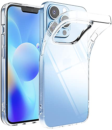 Image of Ringke Air Compatible with iPhone 13 Pro Case Back Cover Transparent Lightweight Soft Flexible TPU Scratch Resistant Natural Form iPhone 13 Pro Back Cover Case - Clear