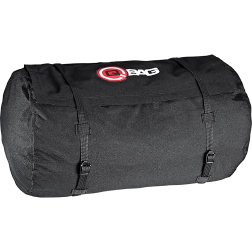 Sac rouleau pour moto - Étanche (03) et robuste - Espace de rangement de 50 litres - Noir - QBag