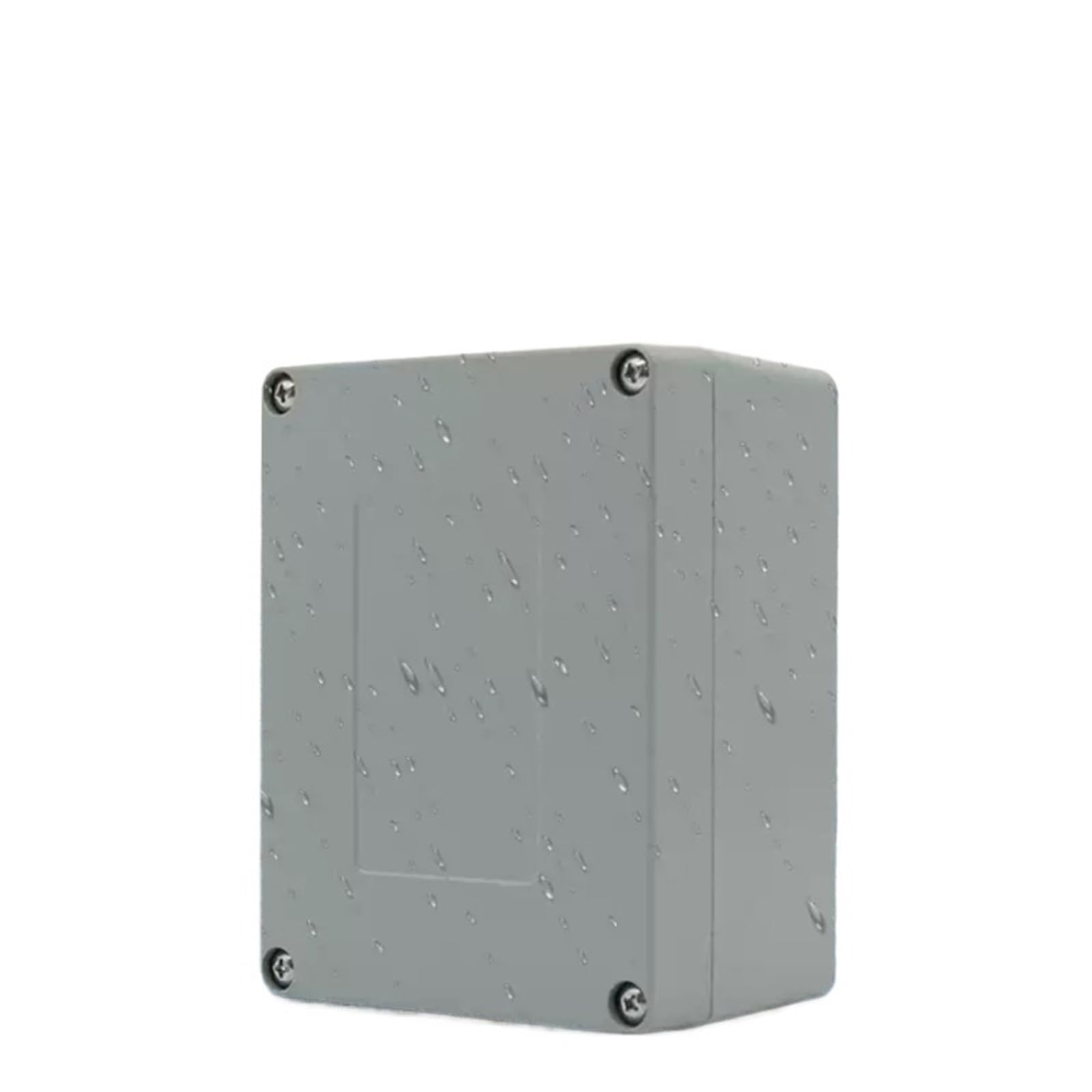 Wodoodporna puszka z odlewu aluminiowego, wodoodporna aluminiowa puszka zewnętrzna, metalowa skrzynka na zaciski zewnętrzne, skrzynka na przyciski, skrzynka okablowania (FA24 115x65x55mm)
