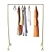 Heavy Duty wieszak na ubrania, stabilny, szybki montaż, metalowy wieszak na ubrania, regał do przechowywania ubrań, organizer do szafy
