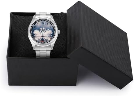 Minimalist Stainless Steel Band Watch for Man, Business Wristwatch - 2