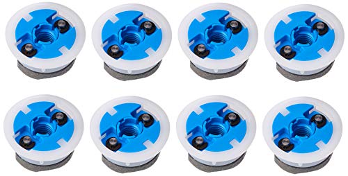 GripIt Drywall Anchor Kit for Heavy Duty Items, Holds Up to 250 Pounds Or 113kg of Weight. Perfect for Hanging TVs, Boilers, Cabinets On Plasterboard Walls. Removable and Reusable Screws (8 Pack)