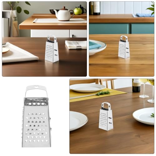 VICASKY rallador y cortador mini 12 pcs acero inoxidable miniatura 3