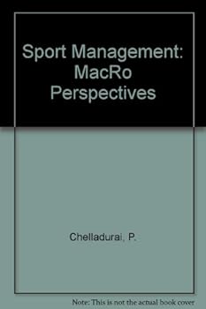 Paperback Sport Management: MacRo Perspectives Book