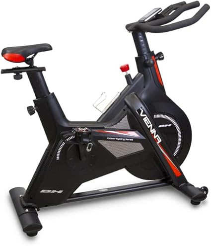 BH Bicicleta Indoor Vienna con Volante de Inercia de 20 kg y Monitor LCD