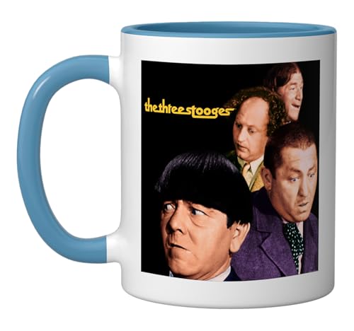 Taza de cerámica con diseño álbum The Three Stooges miniatura 1