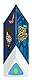 Maped - 4-teiliges Schreibwaren-Set – 1 transparentes Lineal 15 cm + 1 Anspitzer, 1 Loch + 1 Radiergummi + 1 Bleistift HB – Offizielles Harry Potter-Lizenzprodukt