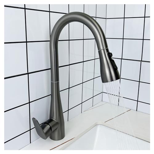 Grifo de cocina de acero inoxidable 304 con diseño telescópico de alta resistencia 6