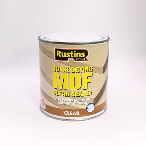 RUSTINS Quick Dry MDF Sealer - Professional Sealant for Rapid Results 500ml