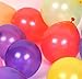 Red Balloons 100 pcs Party Balloon for Celebration Festival Birthday Wedding Baby Shower Home Decorations (10 inch)