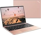 wozifan laptop 6 gb + 128 gb estende il 1tb ssd win notebook (tf 512 gb) 14 pollici 2.4 g+5g wifi 1080 fhd bluetooth usb hdmi con mouse wireless e copertura tastiera in silicone tedesco rosa oro