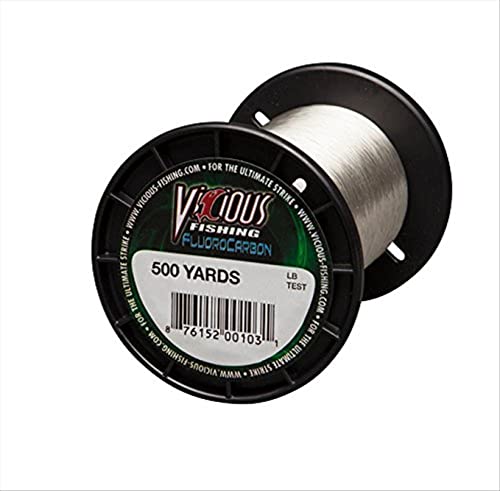 Vicious 500 Yard 8-Pound Test Fluorocarbon Fishing Line