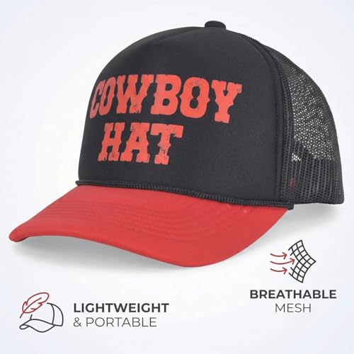 Image of Cowboy Hat Trucker Cap