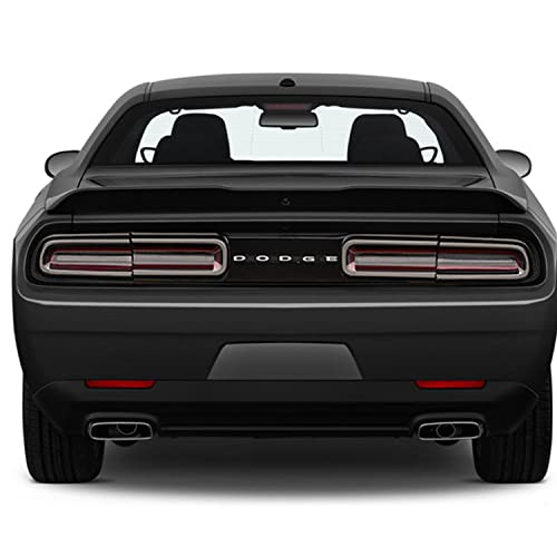 For Dodge Challenger Tail Light Covers Smoked Tail Light Wrap Rear Light Guards Trim Exterior Accessories 2015-2021 #TOP6