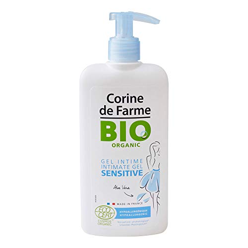 CORINE DE FARME Unisex Organic Sensitive Bio ORGANISCHES Gel INTIMA EMPFINDLICH 250ML, Negro, Standard