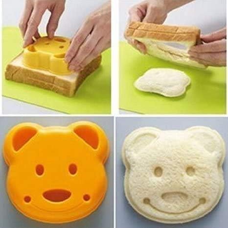 DK DKMG Bear Shape Sandwich Shapers for Kids