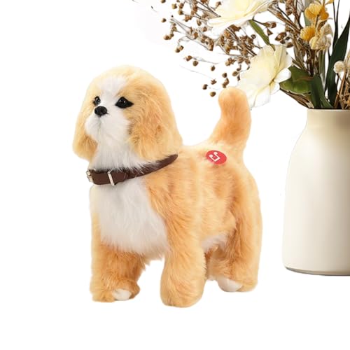 Chien robot intelligent : le doudou réaliste sans contrainte qui marche partout
