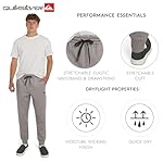Quiksilver Men's Regular Fit Active Performance Heavyweight Jacquard Mesh and Polar Fleece Jogger Pants (S-XL) - Image 3